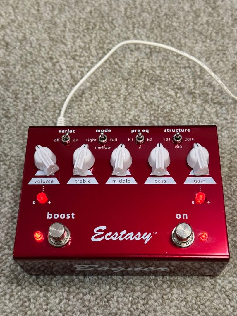 ギター Bogner Ecstasy Red