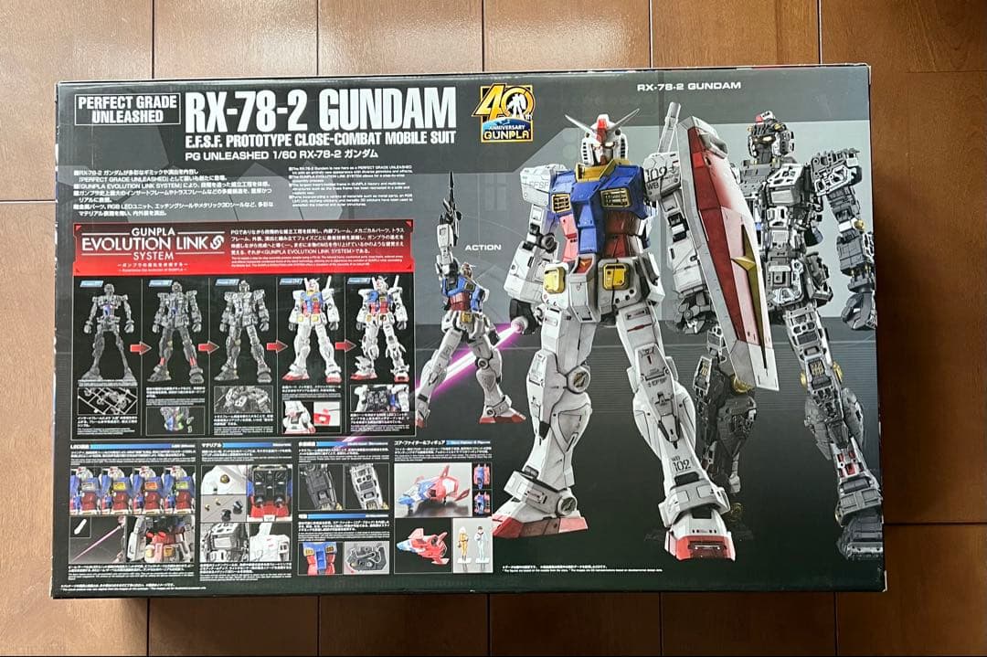 【新品】PG UNLEASHED 1/60 RX-78-2 ガンダム プラモデル