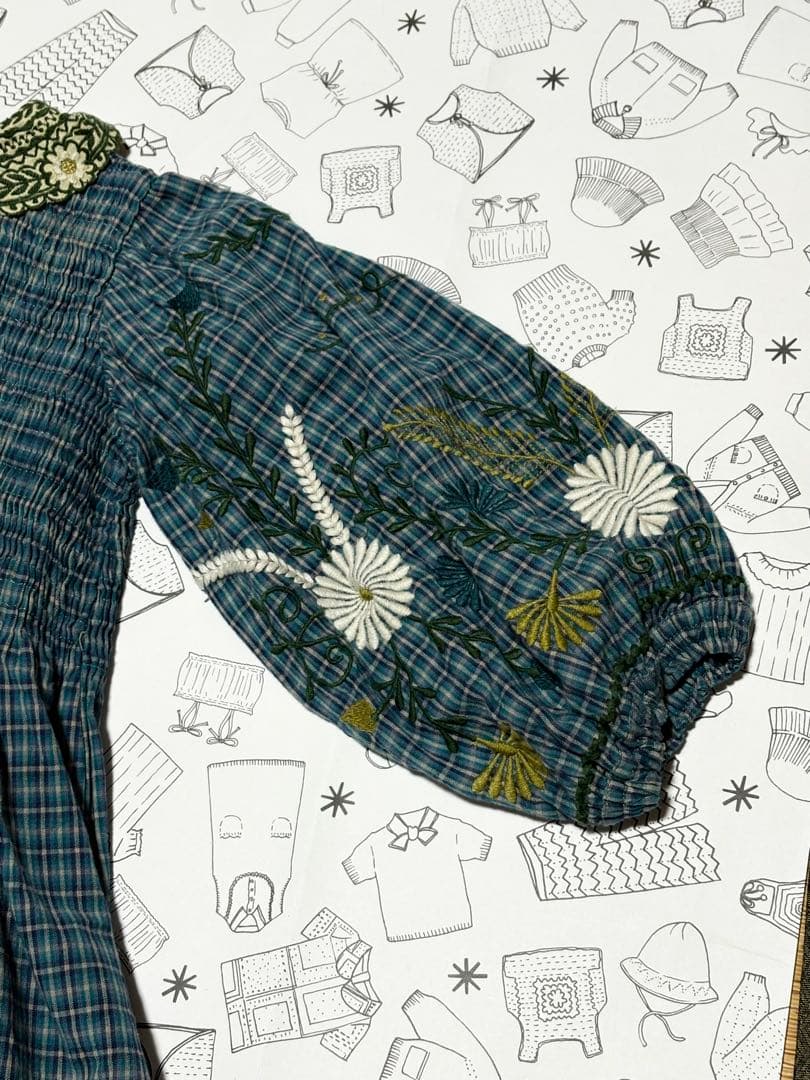 Bonjour diary チュニックブラウス　ワンピース　6y