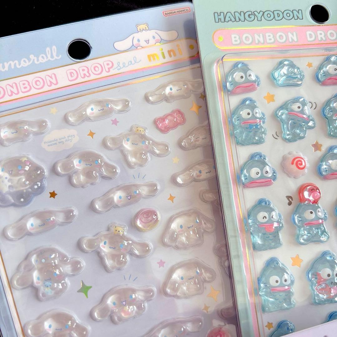 タイムセール♥サンリオminiボンボンドロップシール♥コンプ8種セット♥正規品