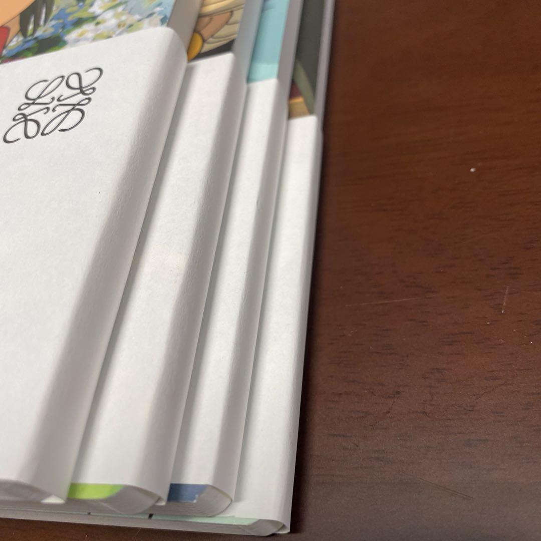 千と千尋の神隠しロエベ LOEWEスピリテッド・アウェイ A5ノートブック４冊