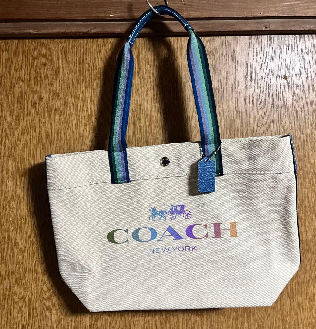 COACH キャンバストートバッグ