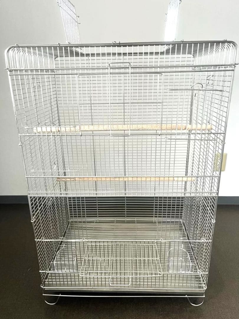 【新品未使用】オールステンレス製 大型ケージ　送料無料！お買い得価格