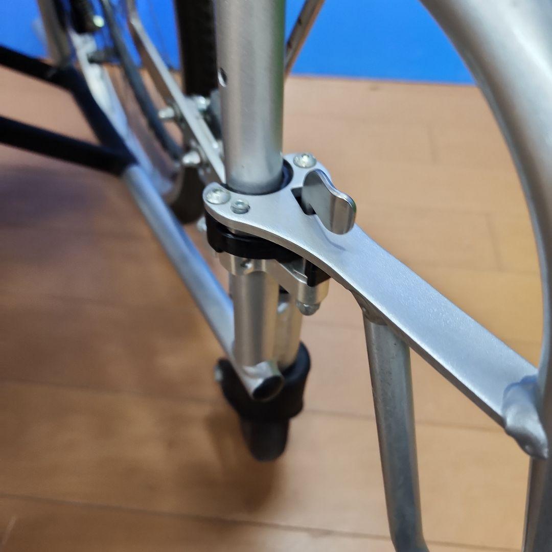 S211★日進医療器・自走用車椅子 アルミ製 ZJ1623933/送料無料