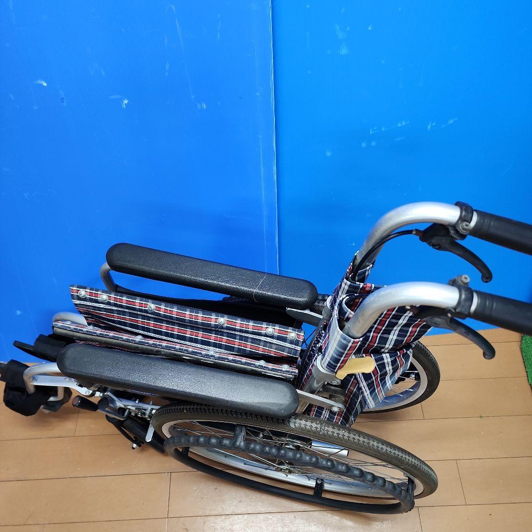 S211★日進医療器・自走用車椅子 アルミ製 ZJ1623933/送料無料