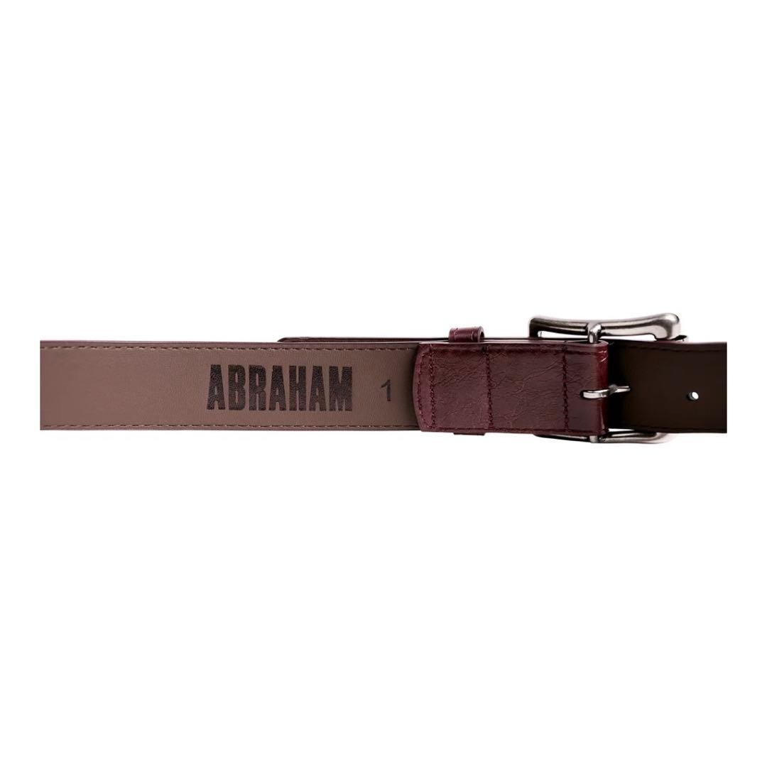 新品未使用Abraham レザーベルト サイズ1(26-30W)