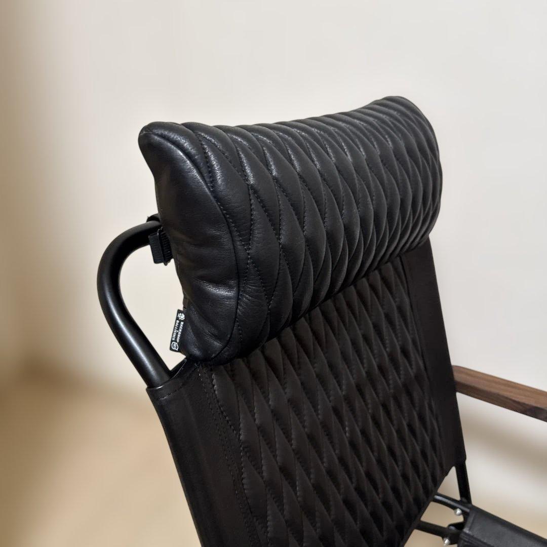 バリスティクス×バックドロップレザーコラボ　ロアーチェア