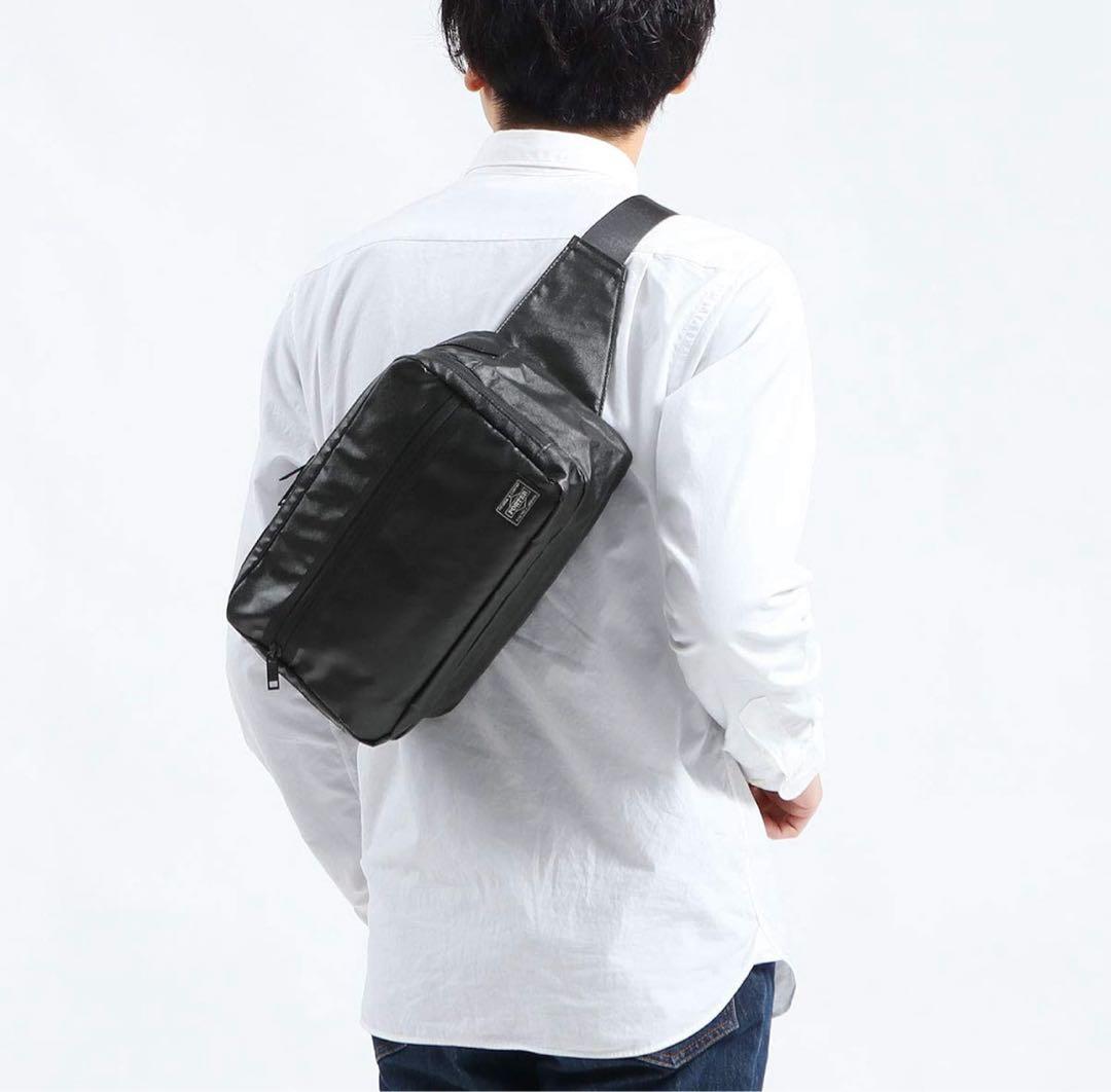 ポーター タクティカル ウエストバッグ 吉田カバン PORTER 黒
