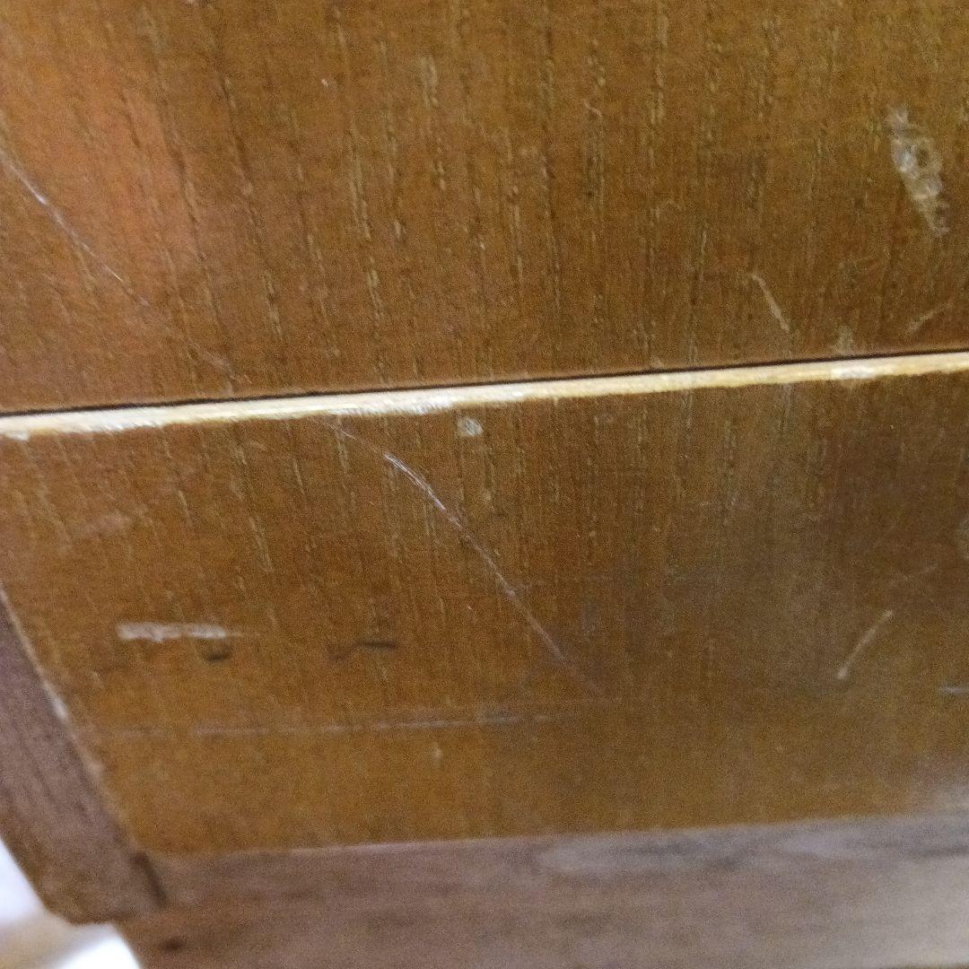 木製キャビネット　昭和レトロ・指物細工・アンティーク・7段