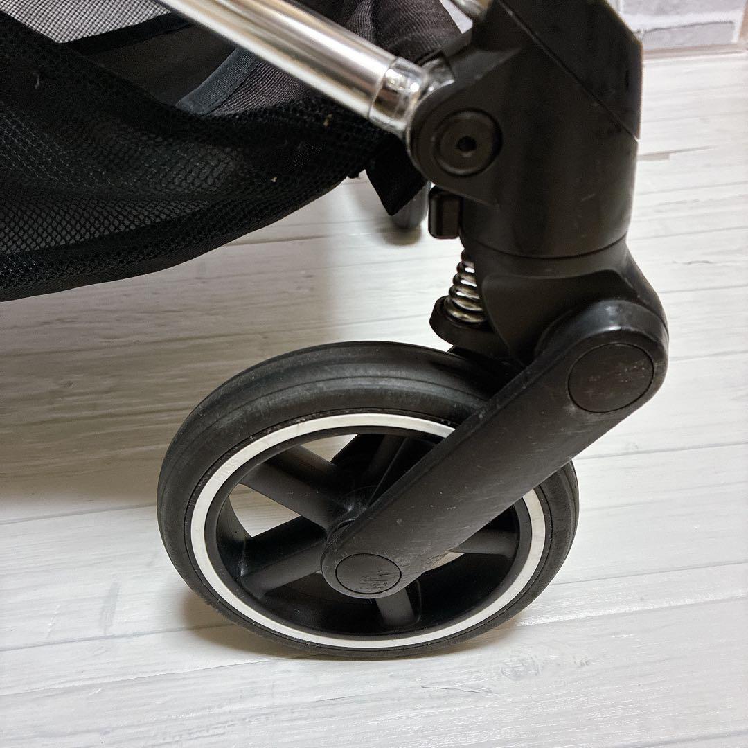 cybex サイベックス　MIOS ミオス ネイビー×ブラック　シルバーフレーム