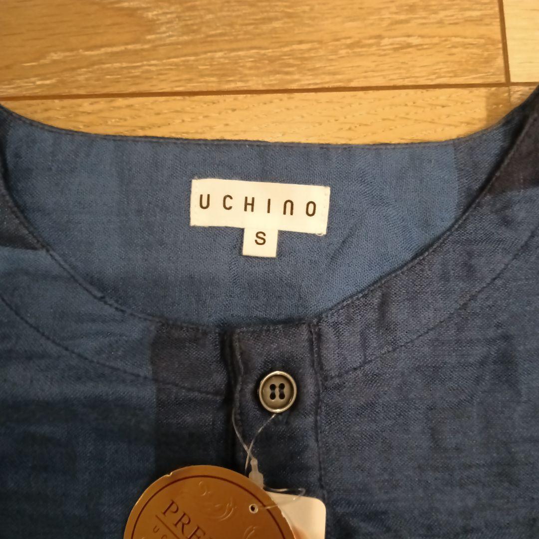 UCHINO チェック柄 ワンピース Sサイズ