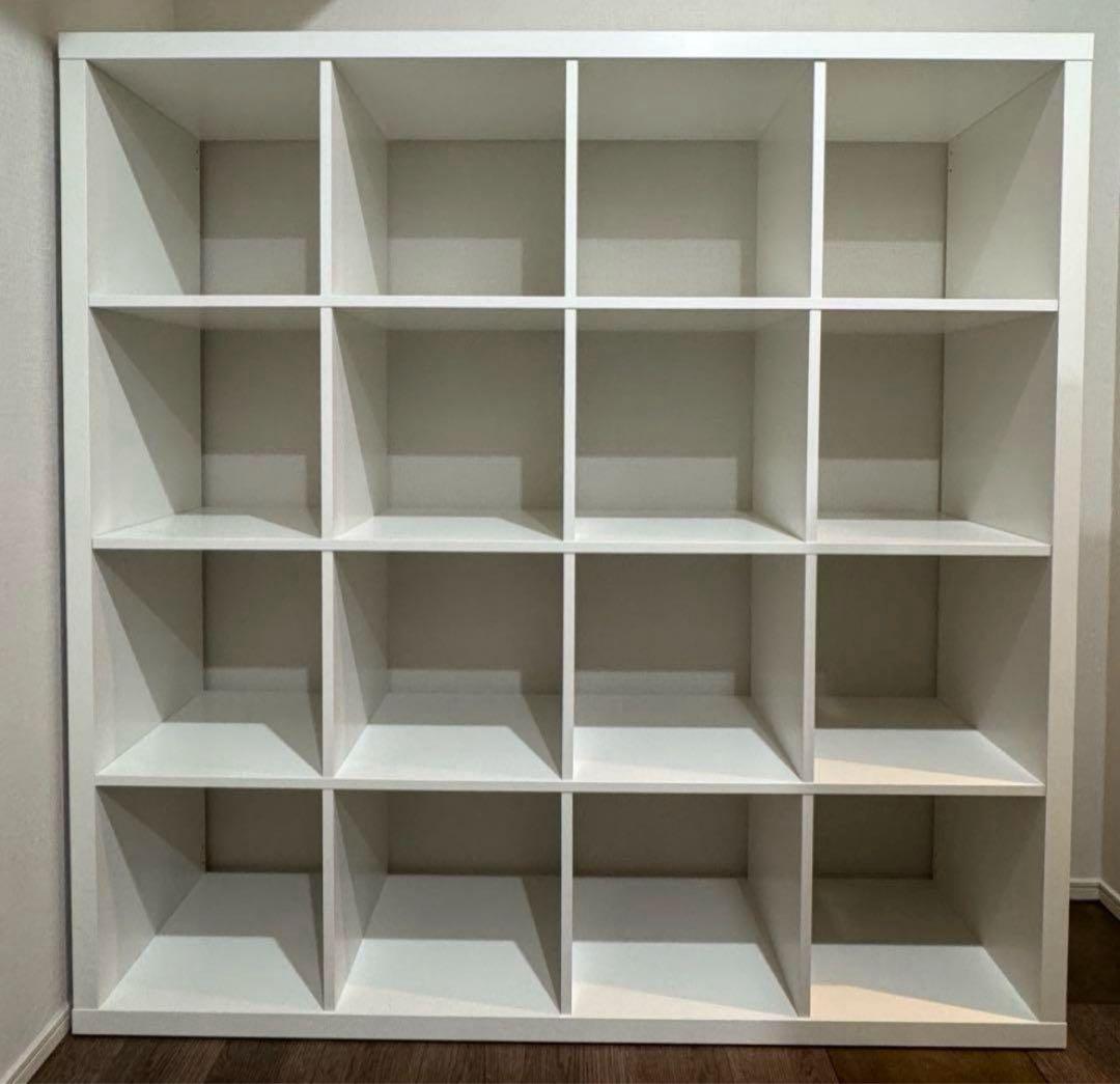 【引き取り限定】IKEA kallax ホワイト カラックス　シェルフ