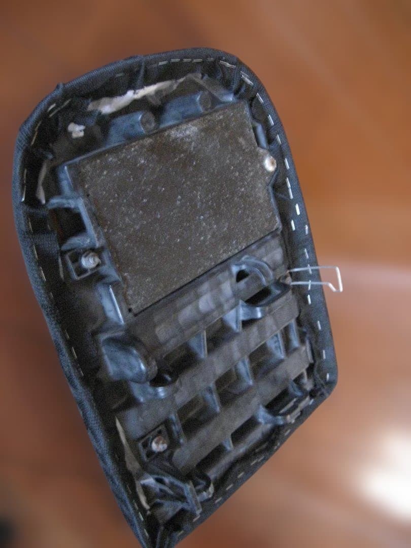 ズーマー　シート　ＵＳＤＭ　BRIDE生地　ブラック　ローダウン　シートフレーム