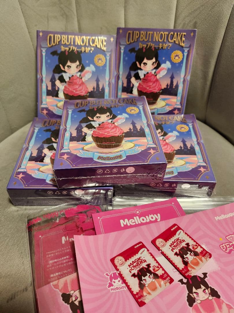 Mellojoy メロジョイ スクイーズ カップケーキか？ 未開封 5個