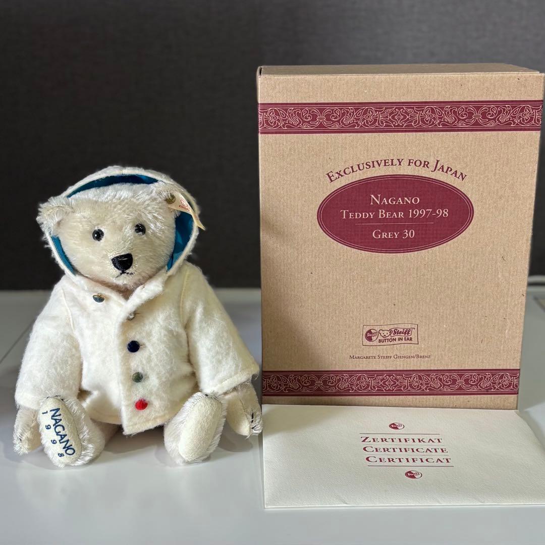 Steiffシュタイフ ナガノテディベア 1998長野オリンピック 2500限定