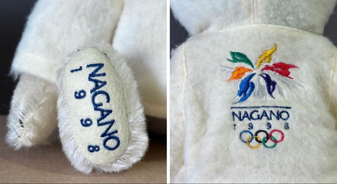 Steiffシュタイフ ナガノテディベア 1998長野オリンピック 2500限定