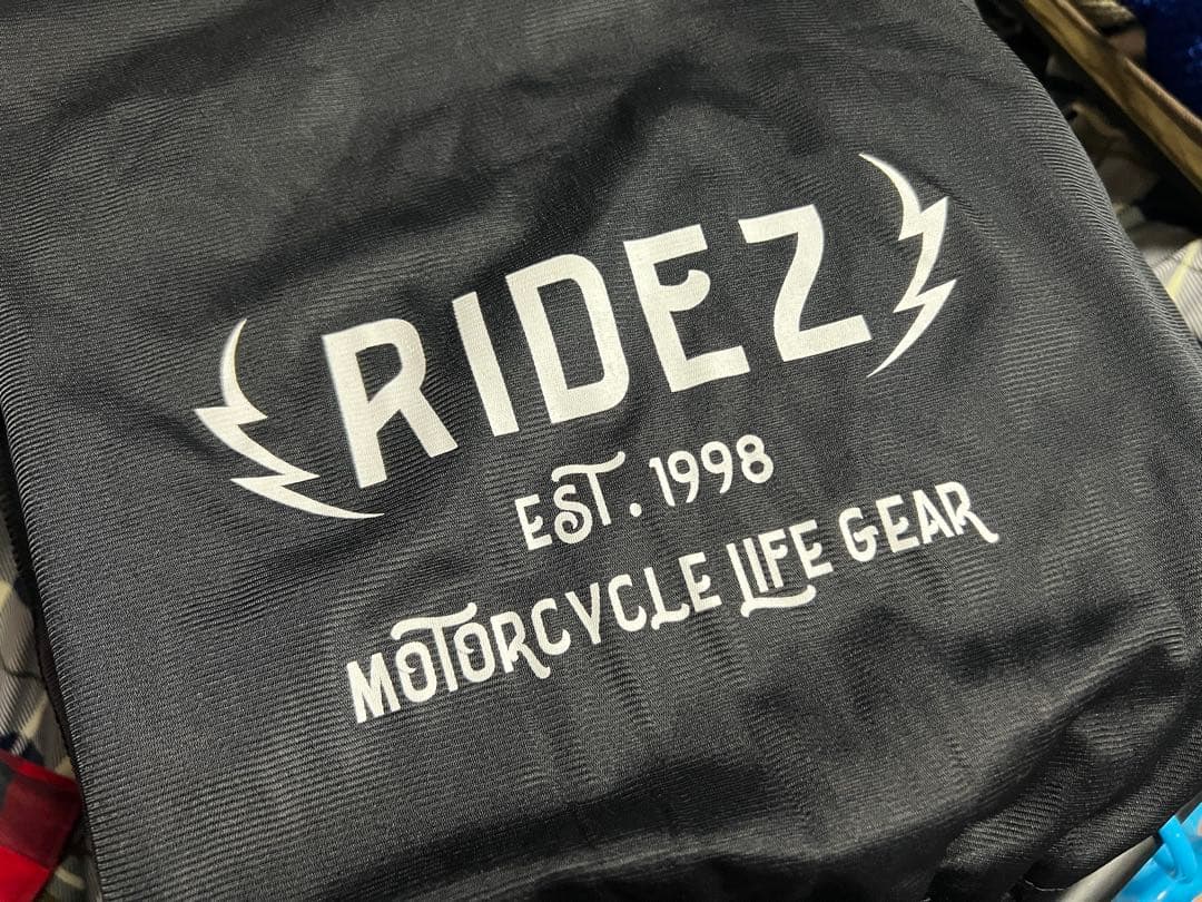 【RIDEZ】「RIDEZ X」フルフェイスヘルメット ブラック Lサイズ