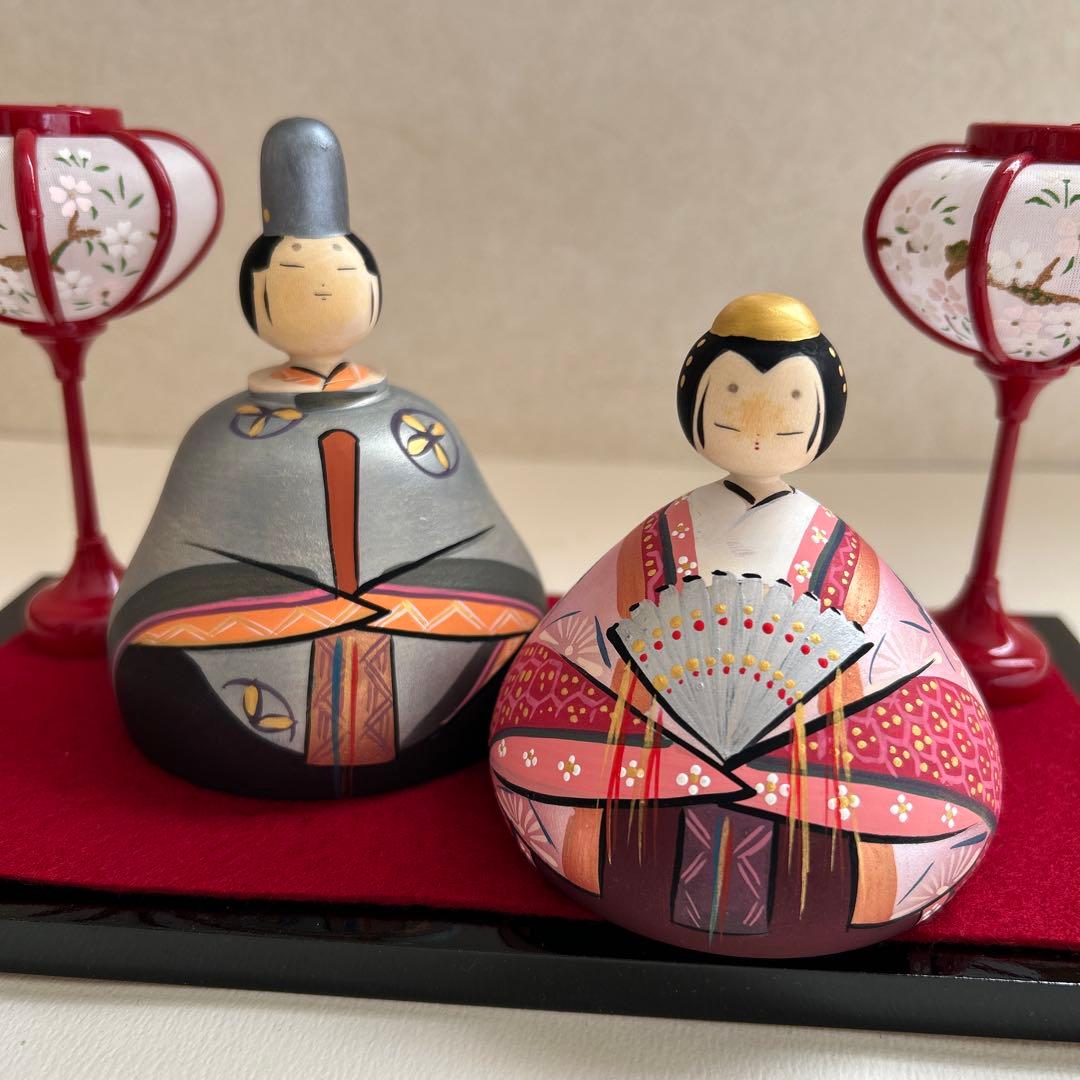 木地雛　吉や　じくの店　雛道具　雛道具　お雛様　木製