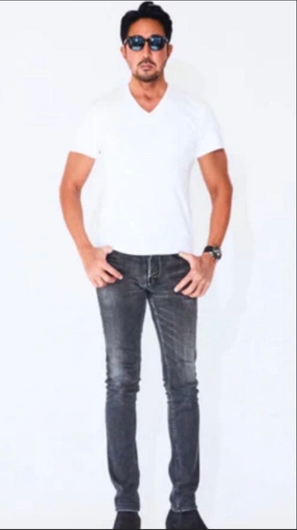 新品 クロスクローゼット スビンプラチナム 干場義雅監修 VネックTシャツ 2枚