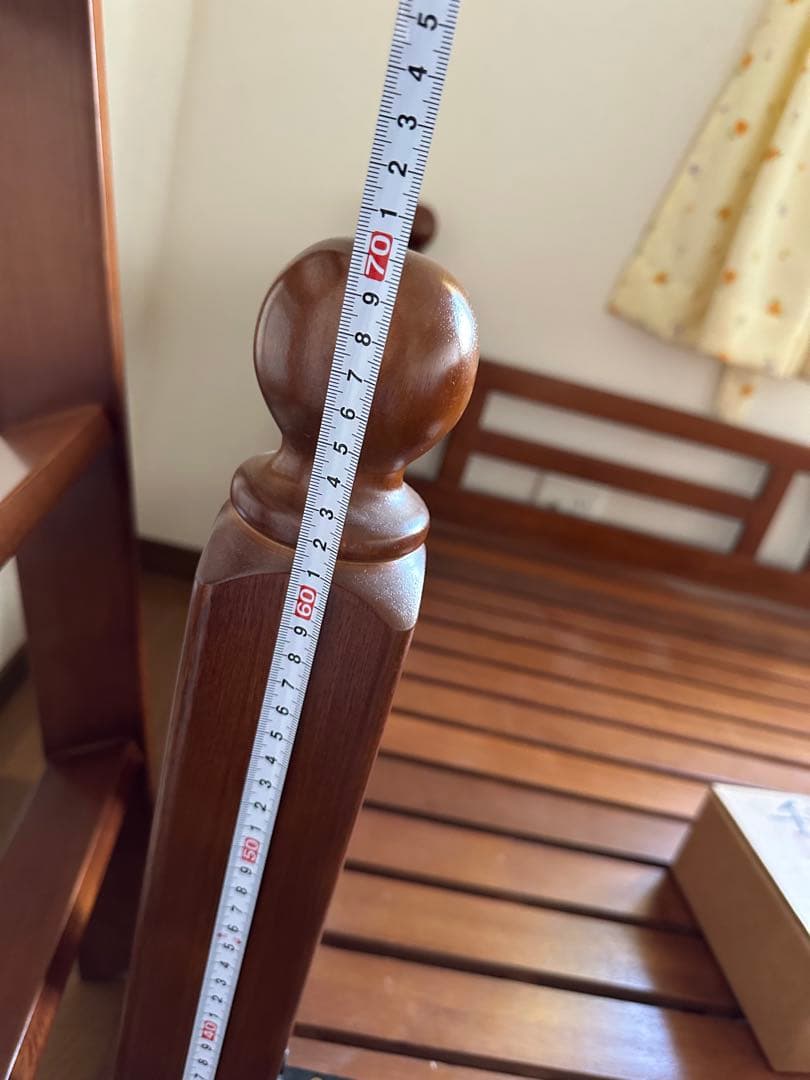 木製シングルスノコ　２段ベッド 組立説明書付き