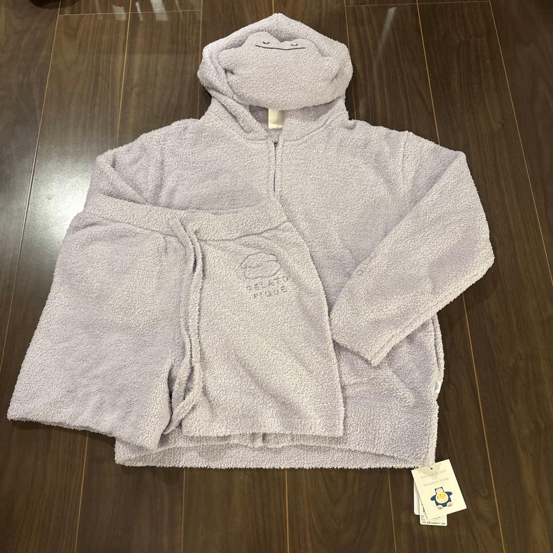 新品未使用タグ付き　ジェラートピケ　メタモン パーカ＆ショートパンツセット