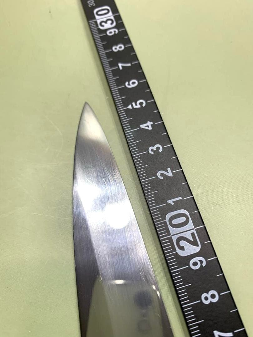 一文字光秀　柳刃包丁　刃渡り26cm