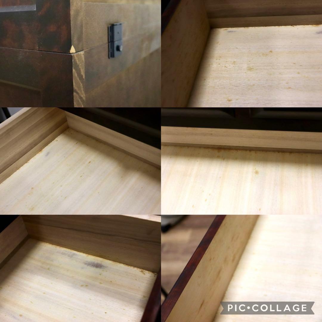 GMHS27○北海道民芸家具 6段チェスト 整理箪笥 収納家具 チェスト 樺材