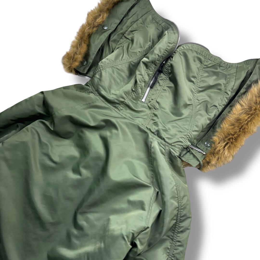 美品 ALPHA INDUSTRIES N-2B フライトジャケット ブルゾンL