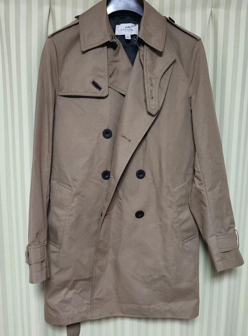 底値　COACH　コーチ　トレンチコート　未使用品
