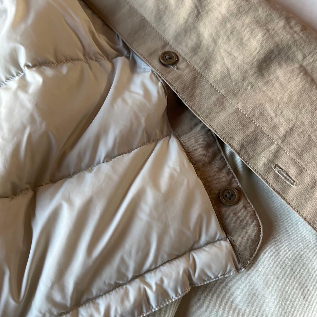 MHL. エムエイチエル ダウンライナー付 ステンカラーコート ベージュ 3