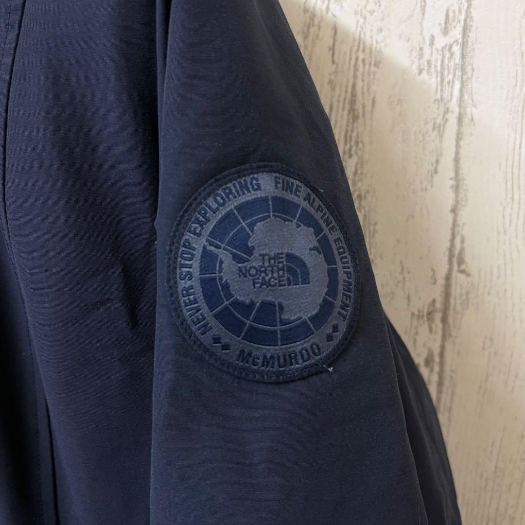 【激レア】ザノースフェイス マクマードパーカー　ロングコート　韓国限定　刺繍