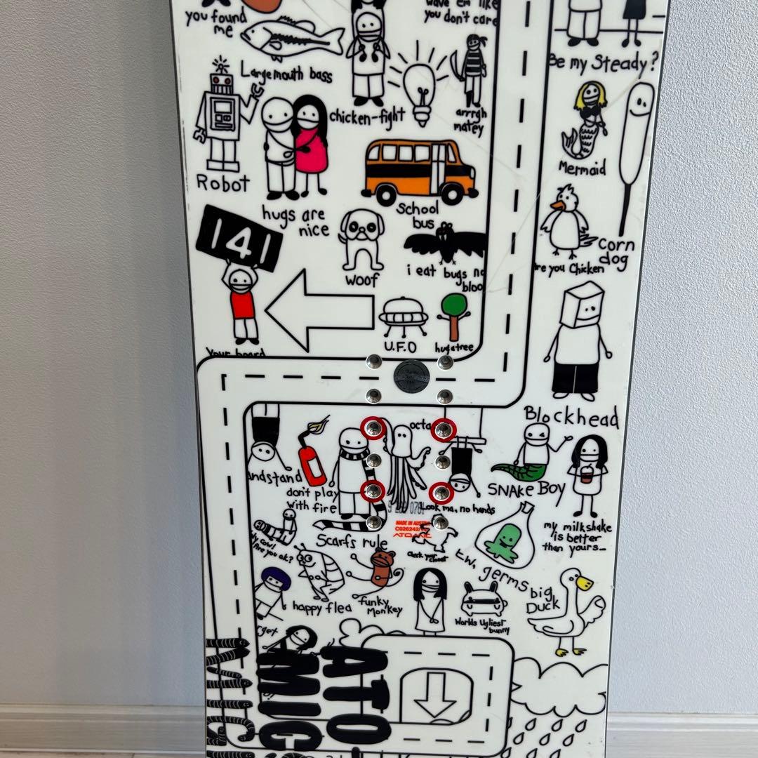 ATOMIC　アトミック　 MIGHTY-D　141CM　スノーボード板