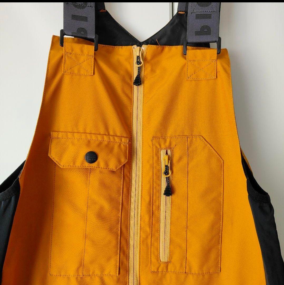 ピクチャー　スノーボードウェア上下セット メンズ 黒 オレンジ