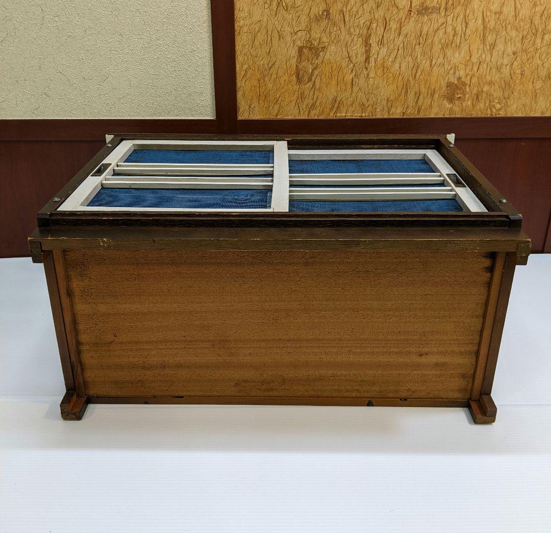 蠅張　水屋　昭和レトロ　ヴィンテージ　アンティーク　戸棚　キャビネット