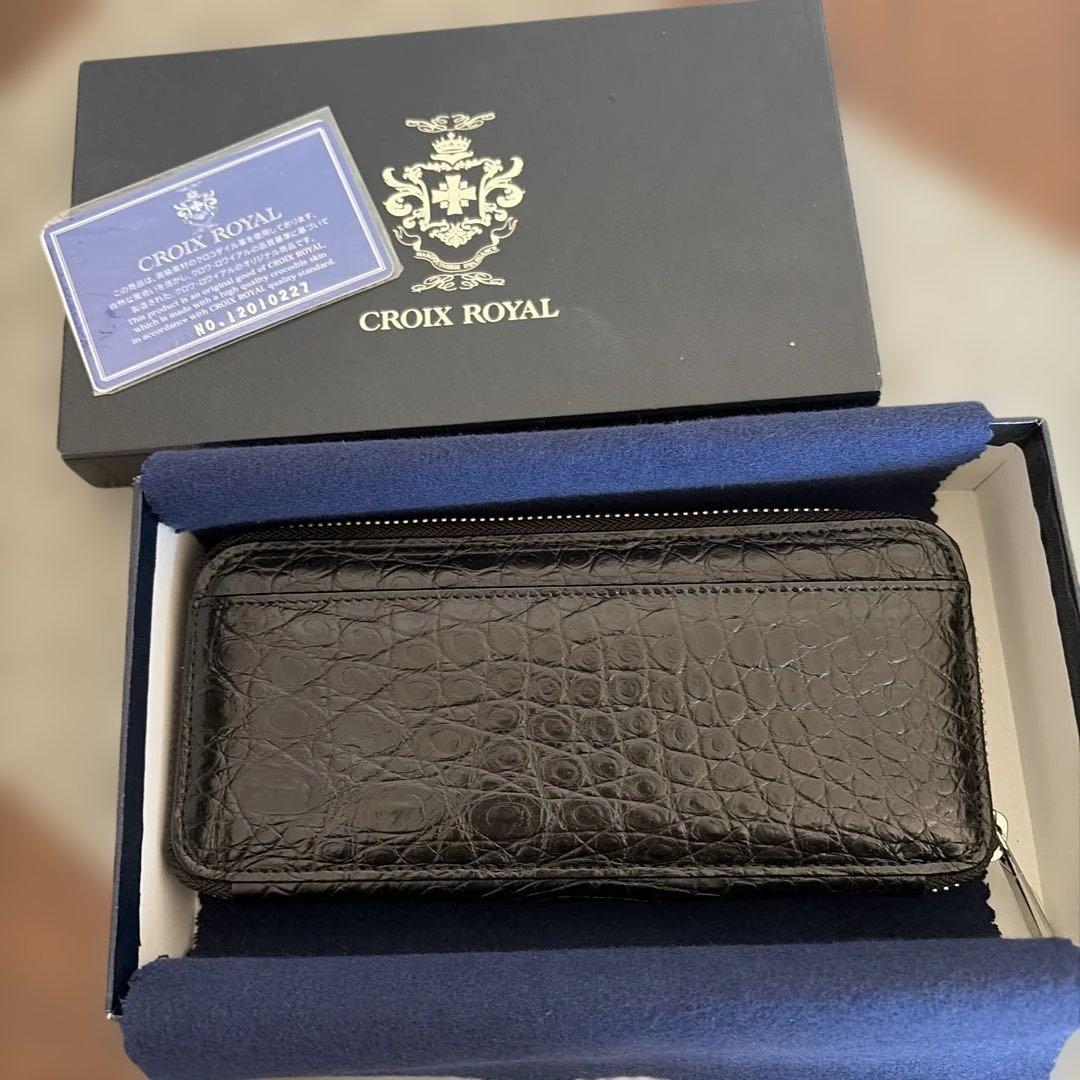 CROIX  クロワロワイヤル長財布　年内12/31までお値下げ中‼️