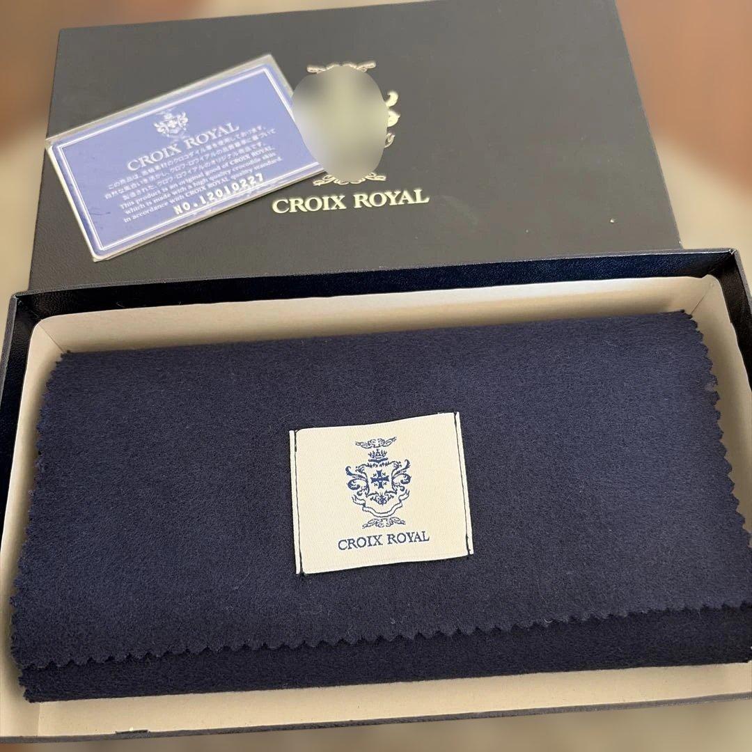 CROIX  クロワロワイヤル長財布　年内12/31までお値下げ中‼️