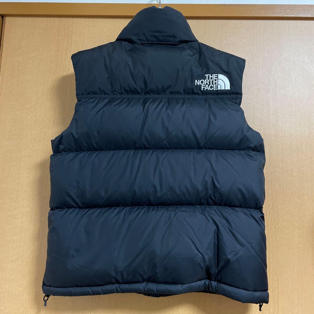 THE NORTH FACE ヌプシ　ブラック ダウンベスト L