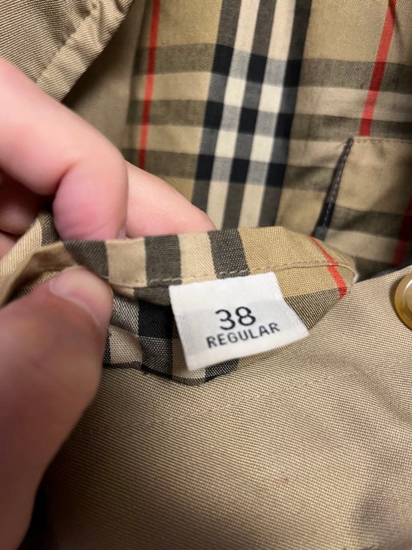 Burberry バーバリー　トレンチコート　メンズ　38Regular
