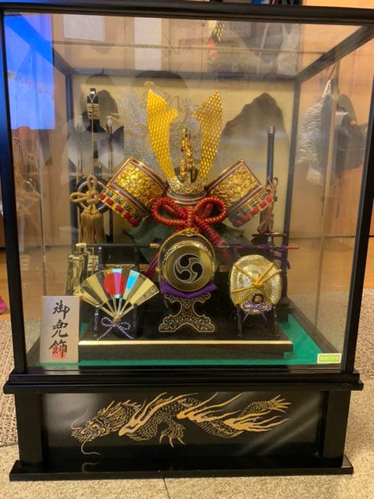 兜飾り 初節句 引っ越しのため処分検討中。10000円なら即決OK！