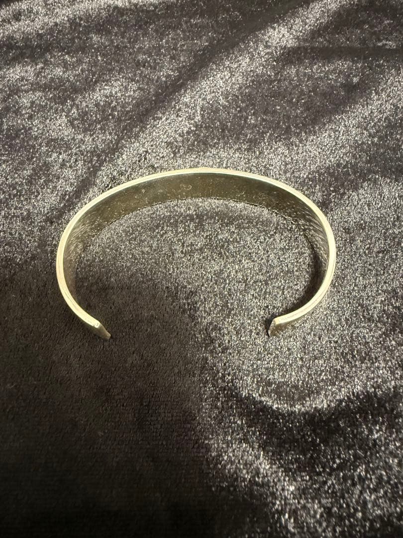 シルバー ゴールド バングル　最終値下げ‼️