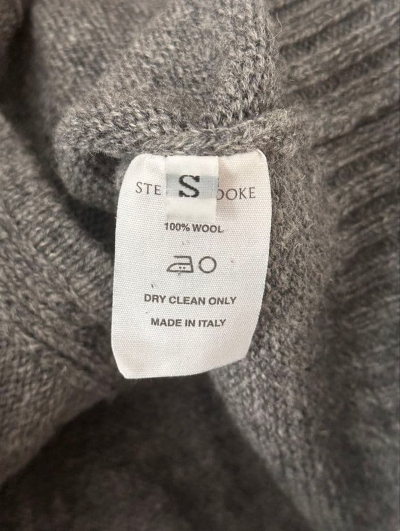 トップス Stefan Cooke Wool Layered Knit Cardigan