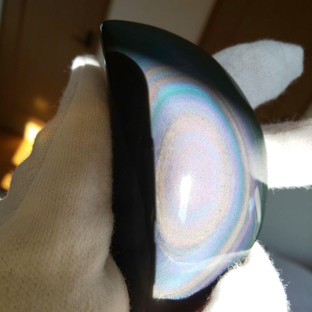 レインボーオブシディアン  お月様