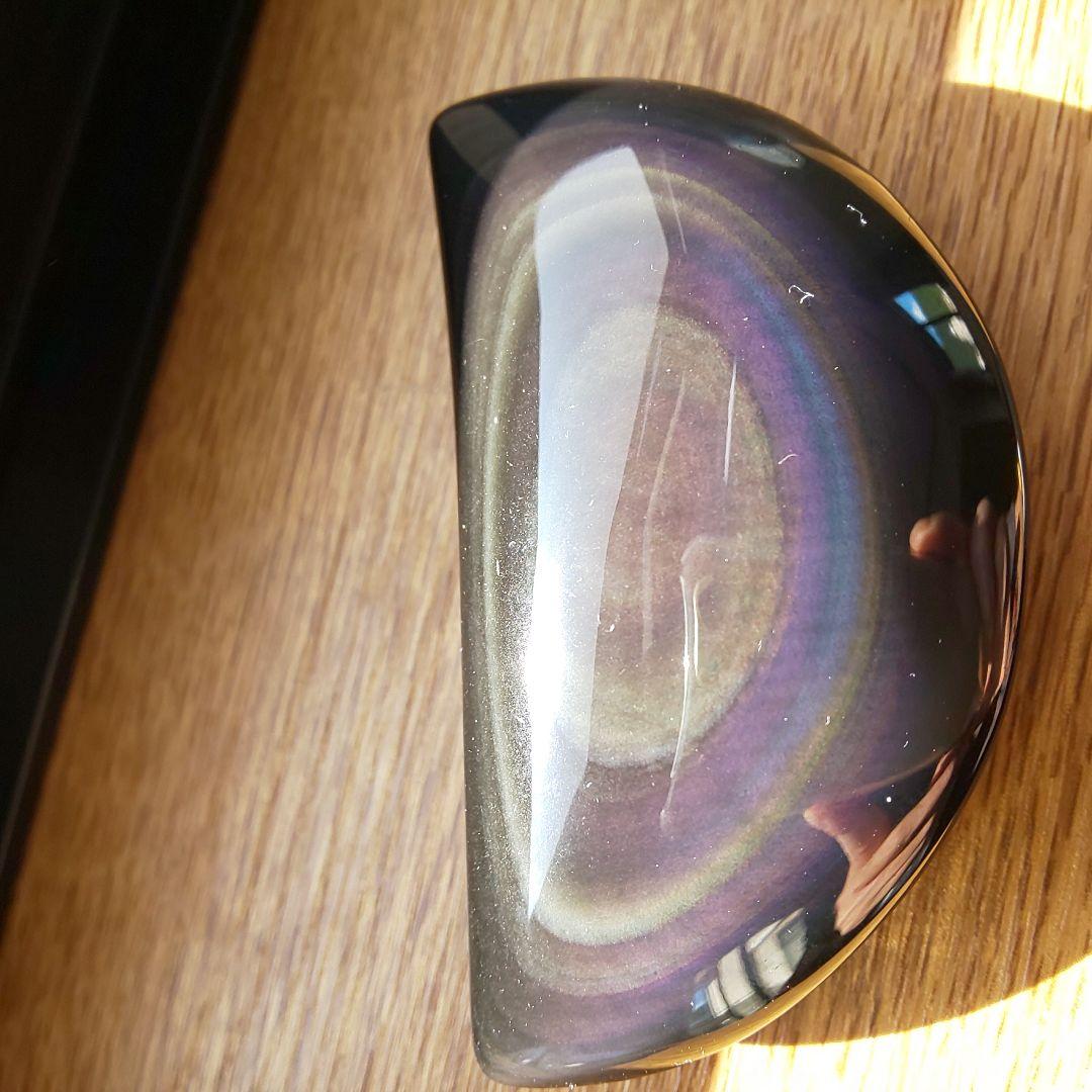 レインボーオブシディアン  お月様