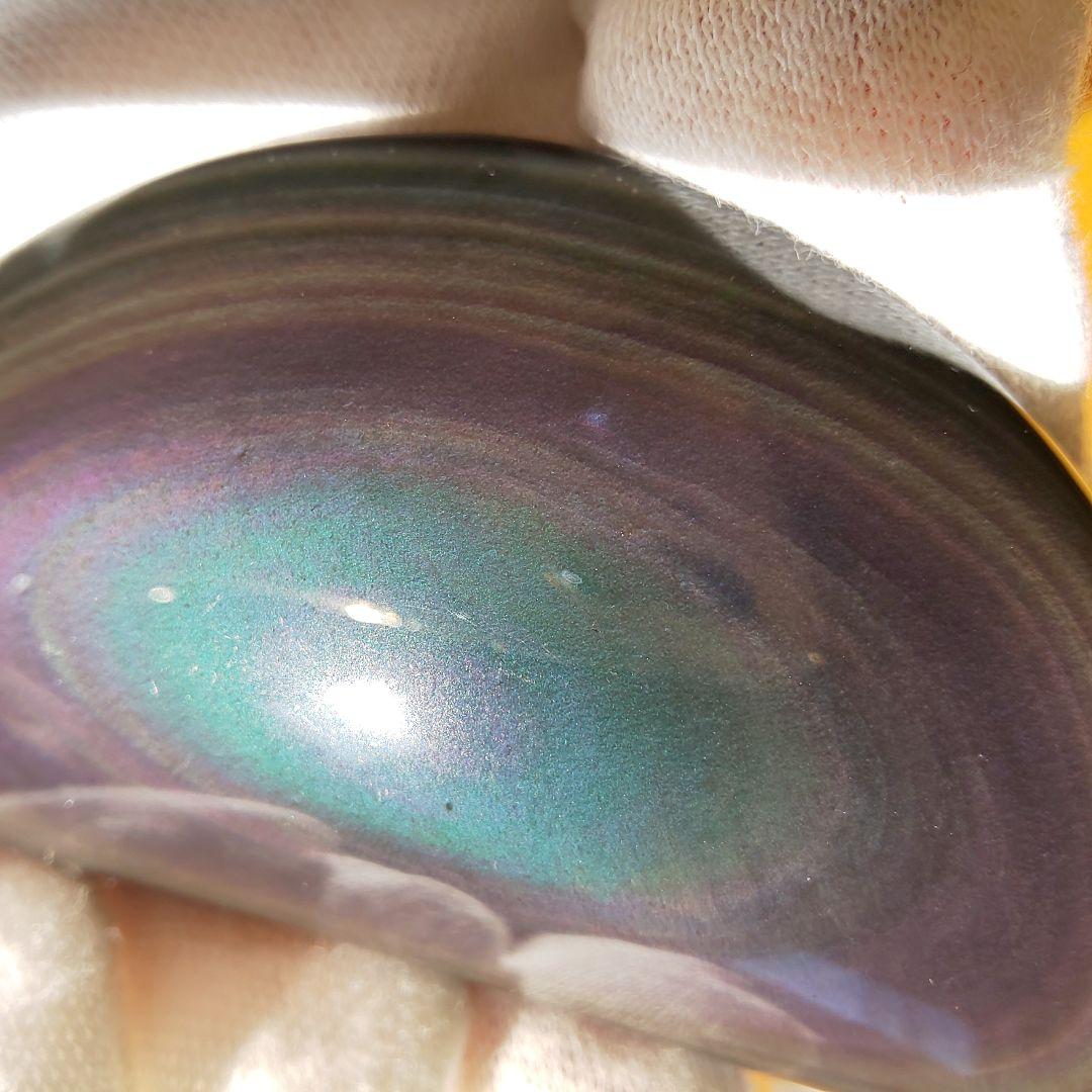 レインボーオブシディアン  お月様