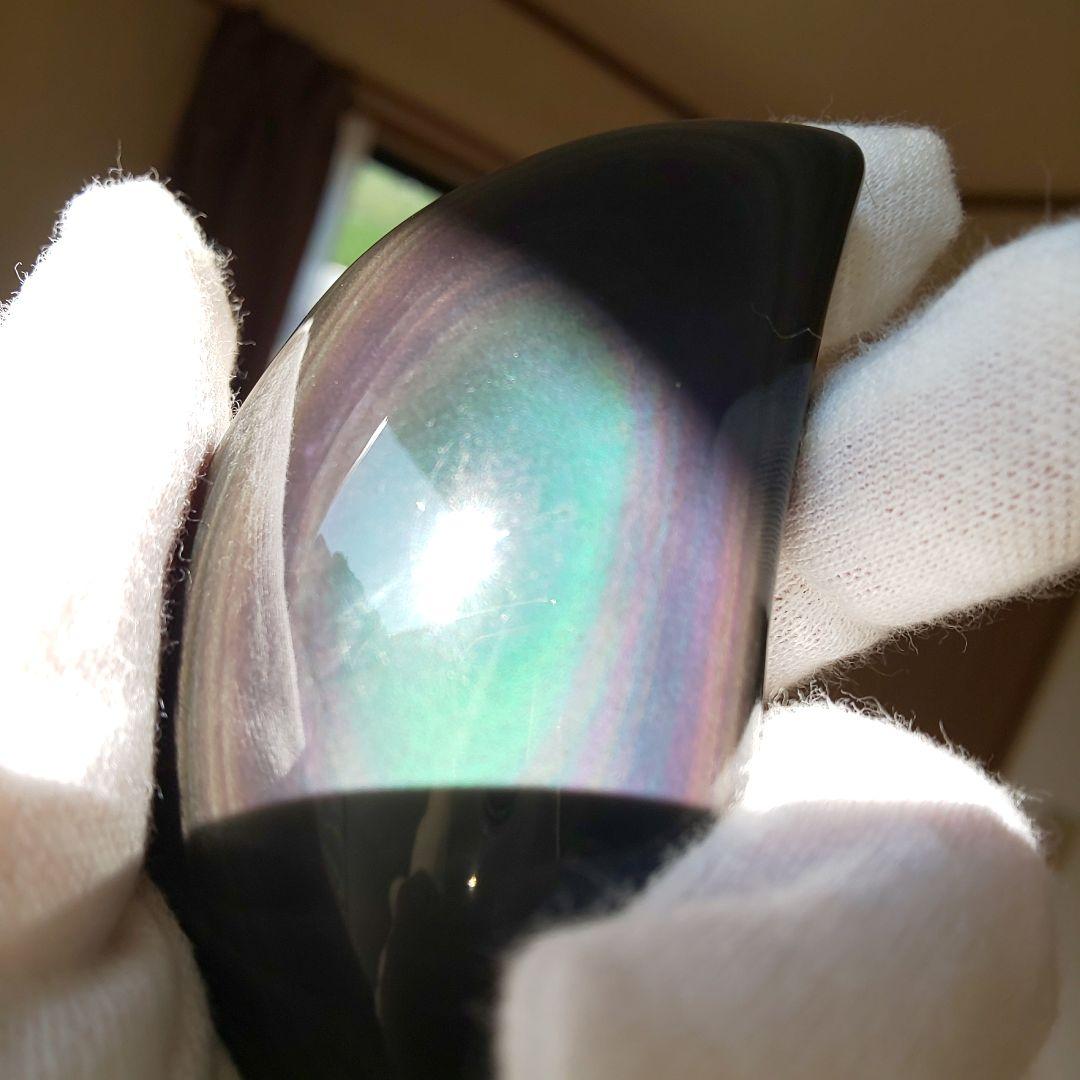 レインボーオブシディアン  お月様