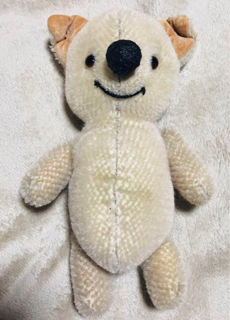 ハンドメイド　国内作家 作家様　加藤日砂 クマ　テディベア　レア　ぬいぐるみ