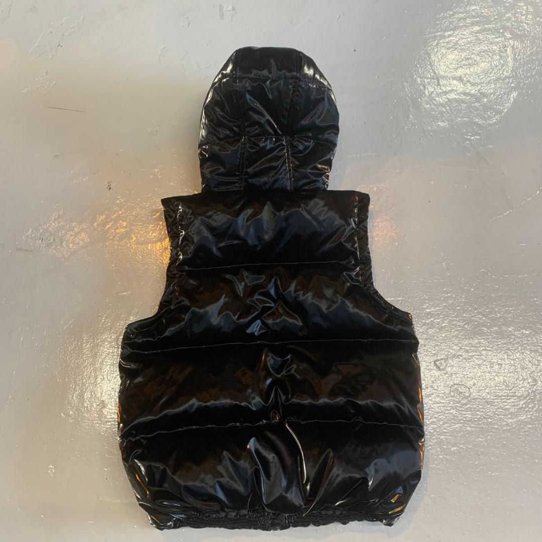Sサイズ NIKE JORDAN 光沢　フライト　ダウンベスト　ブラック