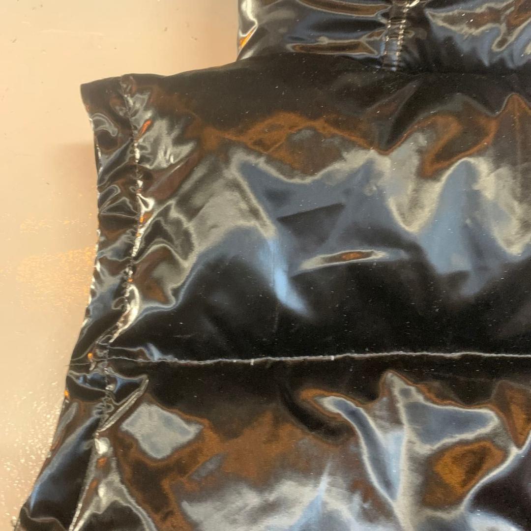 Sサイズ NIKE JORDAN 光沢　フライト　ダウンベスト　ブラック