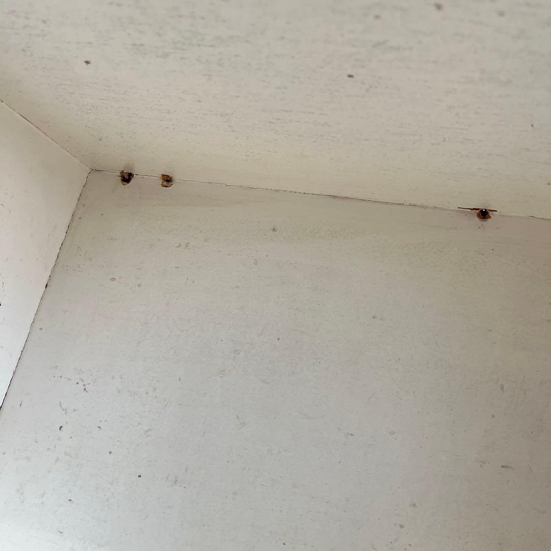 ヴィンテージ シャビー 本棚 チェスト 棚 飾り棚 ホワイト レトロ