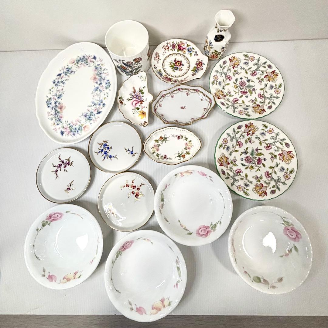 ウエッジウッド等ブランド皿、春の彩り豪華16点セット